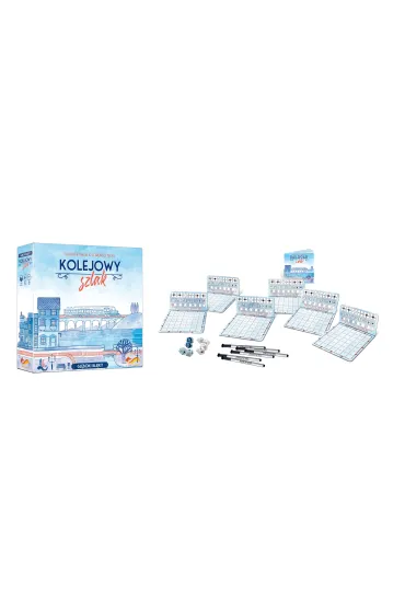 Kolejowy szlak. G��boki B��kit FoxGames - Silva Lorenzo, Hjalmar Hach