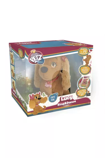 Maskotka interaktywna Piesek Lucy Sing&Dance Tm Toys