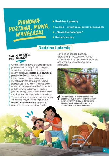 Nauka z komiksem Ewolucja cz�owieka. Genetyka i ewolucja. Tom 3 - Tea Orsi, Andrea Vico, Chiara  Segr�, Jacopo Olivieri, Luca Pagani, Piero Genovesi, Silvia  Bencivelli