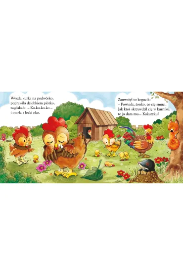 Ksi��eczka 162X162 sztywnostronicowa Jak kurka kwok� zosta�a SKRZAT 074840 - Wies�aw Drabik, Marta Ostrowska