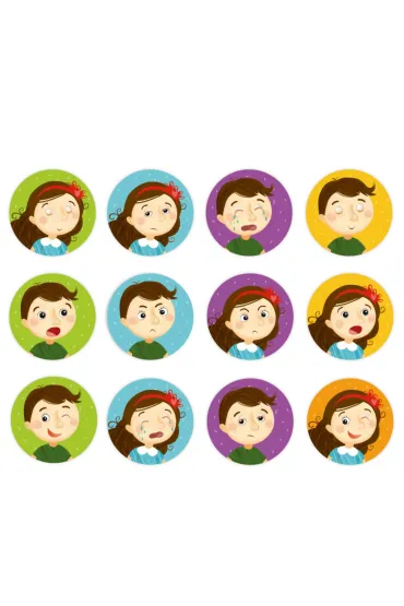 Gra Emocje Mini Memo 24 elementy MIX Dodo