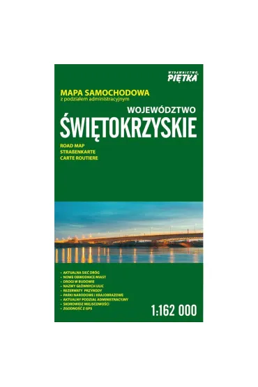 Wojew�dztwo �wi�tokrzyskie 1:162 000 mapa samoch.
