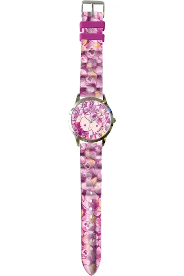 Zegarek analogowy Hello Kitty w metalowym opakowaniu HK50027