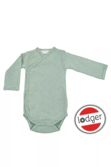 Lodger Body kopertowe niemowlce dugi rkaw baweniane jasna ziele Ciumbelle Peppermint rozm. 74