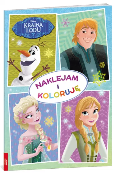 Kraina Lodu. Naklejam i koloruj� *