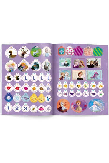 Disney uczy kraina lodu Zeszyt �wicze� Litery UDZ-9303