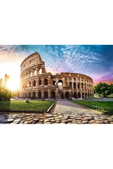 Puzzle 1000 el. Koloseum w promieniach s�o�ca Trefl