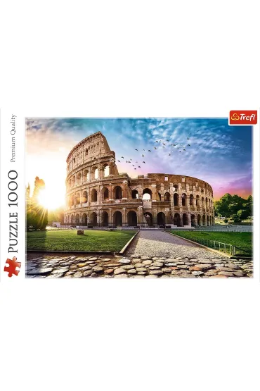 Puzzle 1000 el. Koloseum w promieniach s�o�ca Trefl