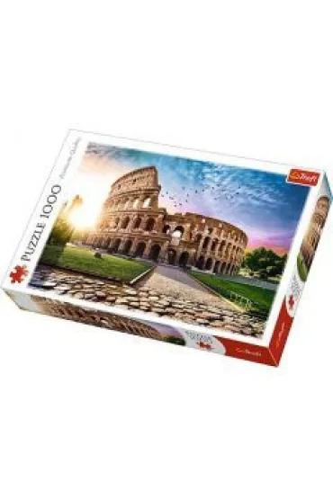 Puzzle 1000 el. Koloseum w promieniach s�o�ca Trefl
