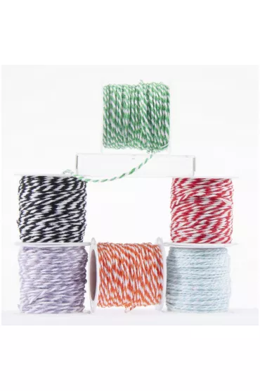 Craft with Fun Ozdoba dekoracyjna Sznurek mix kolor�w szpulka 463851