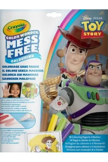 Kolorowanka z magicznymi flamastrami Toy Story