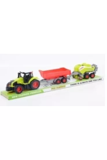 Traktor + dwie maszyny Macyszyn Toys