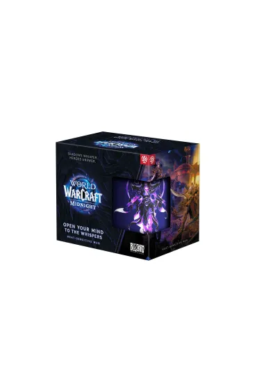 Kubek ceramiczny Kubek 480ml termoaktywny ceramiczny World of Warcraft Midnight