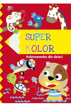 eBook Superkolor 5+. Kolorowanka dla dzieci pdf