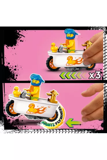 LEGO City Kaskaderski motocykl-wanna 60333