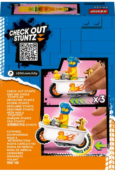 LEGO City Kaskaderski motocykl-wanna 60333