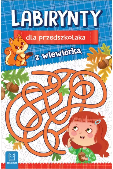 Labirynty dla przedszkolaka z wiewi�rk�