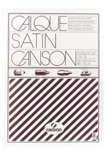 Canson Kalka kre�larska A3 95g, 100 arkuszy 90 kartek