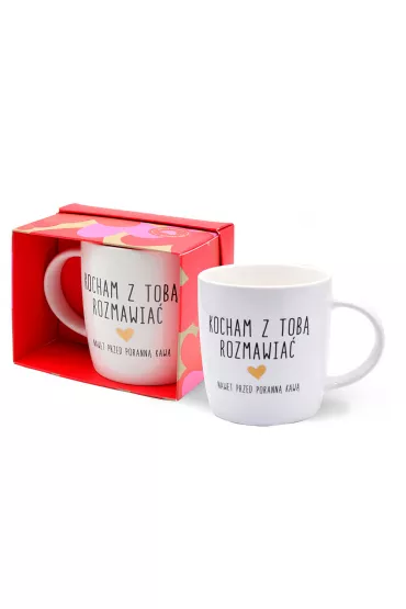Kukartka Kubek Kocham z Tob� rozmawia� Walentynki PASSION CARDS TOP-010