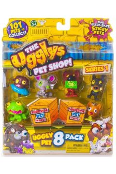 The Ugglys Pet Shop Paskudniaki. Zestaw 8 Figurek Tm Toys