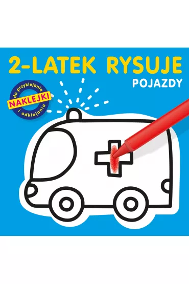 2-latek rysuje. Pojazdy - Ludwik Cichy