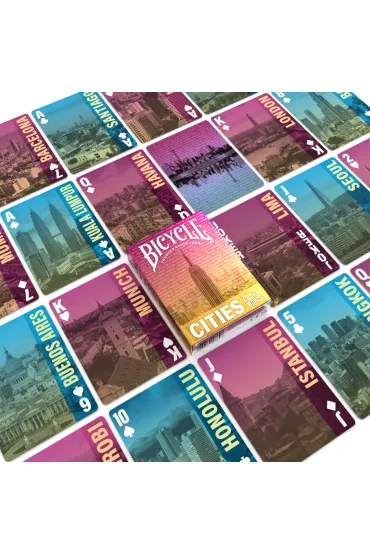 Karty Cities of the World  BICYCLE Cartamundi