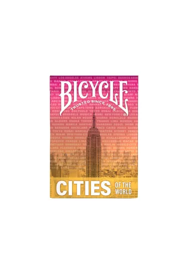 Karty Cities of the World  BICYCLE Cartamundi