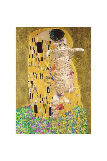 Puzzle 1000 el. Purrfekcyjny Poca�unek Trefl