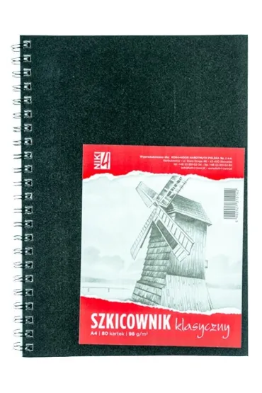 Koh-I-Noor Szkicownik A4 spirala 98 g 80 kartek
