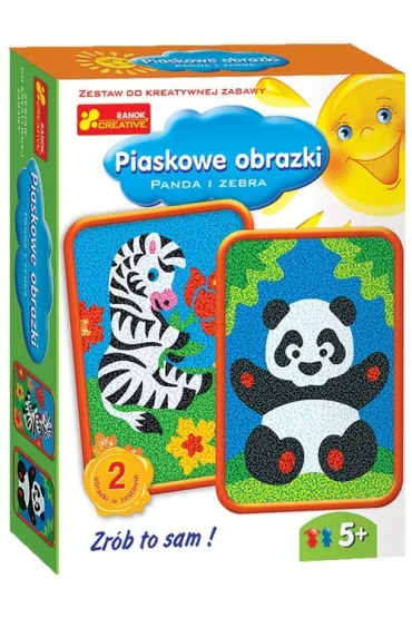 Panda i zebra Ranok-Creative