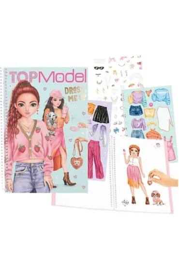 Zestaw Dress Me Up Big Top Model z naklejkami 13486A