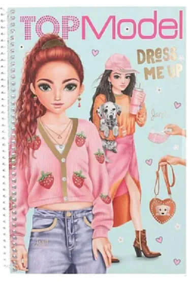 Zestaw Dress Me Up Big Top Model z naklejkami 13486A