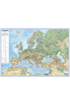 Europa. Mapa cienna podrczna