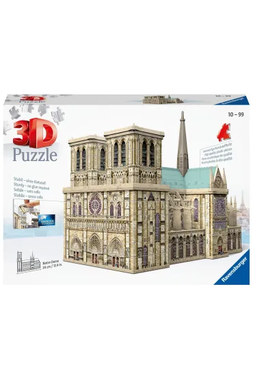 Puzzle 324 el. 3D Katedra Notre Dame Ravensburger