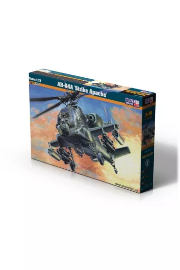 Model helikoptera do sklejania AH-64A Strike Apache 1:72 D-36 Mastercraft