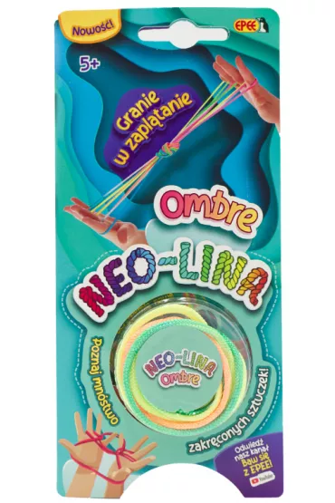 Neo-lina OMBRE pomara�czowo-��to-zielona Epee