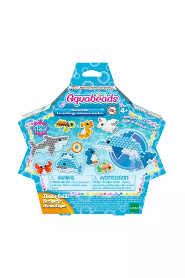 Aquabeads Koraliki Gwiazdki ocean zestaw uzupeniajcy Epoch