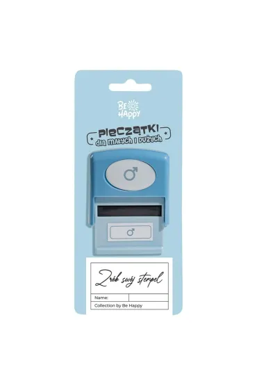 Be-Happy Gifts Piecz�tka z napisem - Znak m�ski