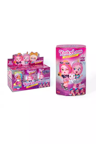 Kookyloos. Glitter Glam. Seria 5 lalka, figurka