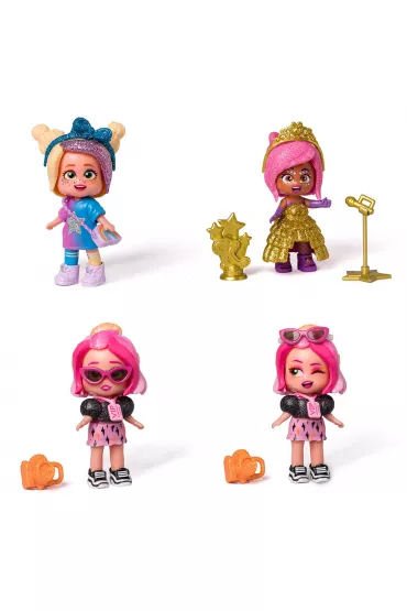 Kookyloos. Glitter Glam. Seria 5 lalka, figurka