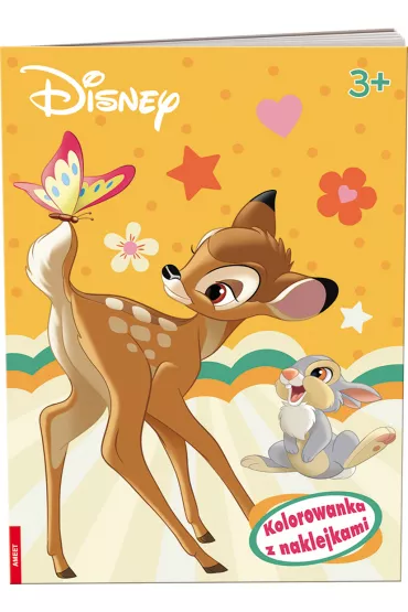 Disney. Kolorowanka z Naklejkami