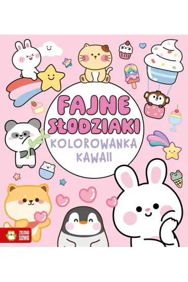 Kolorowanka Kawaii. Fajne s�odziaki - Violet  Peto