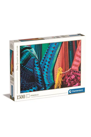 Puzzle 1500 el. HQ Fluttering tissues Clementoni