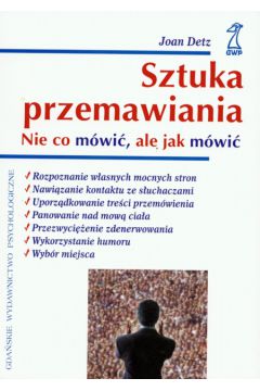 Sztuka przemawiania - Detz Joan - Joan Detz