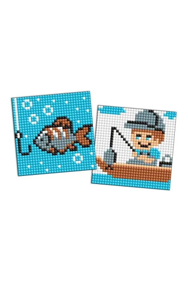 Diamentowa mozaika naklejka Kids - Zaw�d Rybak Ideyka