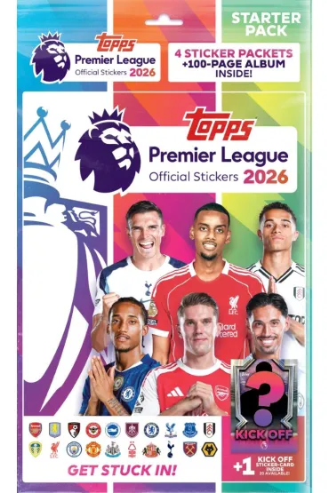 Premier League 2026 Stickers Starter Pack