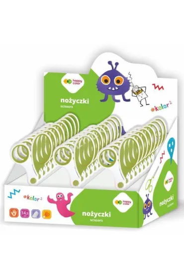 Happy Color No�yczki szkolne 14,5 cm