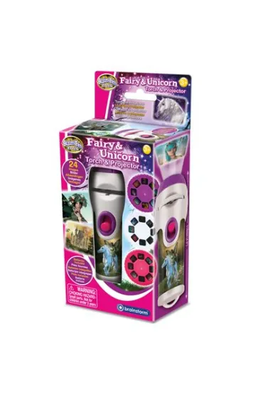 Latarka i projektor - Wr�ka i jednoro�ec Brainstorm Toys
