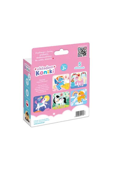 Puzzle Uk�adam Koniki Bright Junior Media
