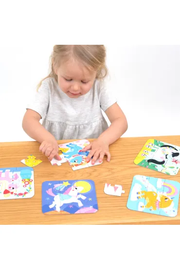 Puzzle Uk�adam Koniki Bright Junior Media